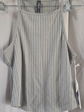 Vuori New With Tags Ribbed Light Green Tank Size L